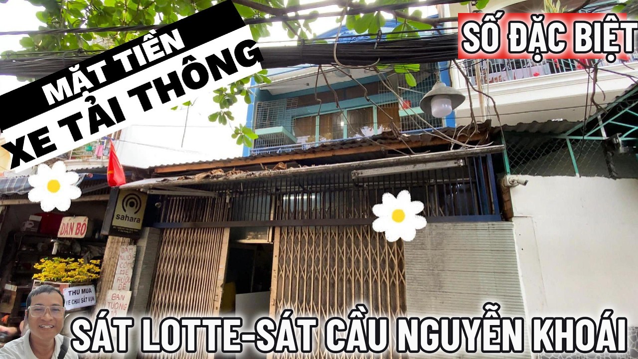BÁN NHÀ QUẬN 7 | MẶT BẰNG BUÔN BÁN ĐƯỜNG XE TẢI THÔNG, TRẦN XUÂN SOẠN, SÁT HIM LAM- CẦU NGUYỄN KHOÁI
