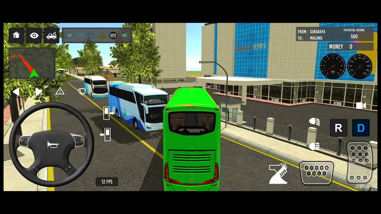 Euro coach bus Simulator 😱🚌 || New coach bus Simulator part 5 Android Gameplay 