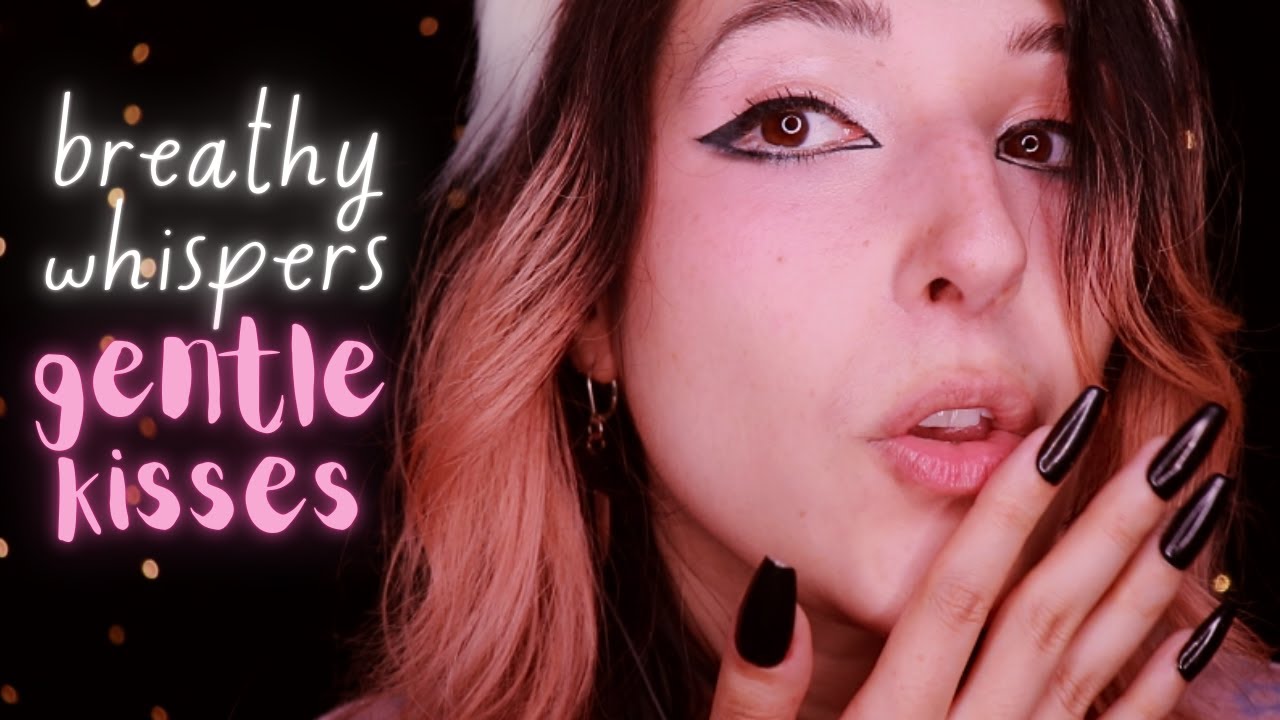 ASMR 💤 HELPING YOU SLEEP 🩵 Goodnight Kisses + Slow, Breathy Whispers