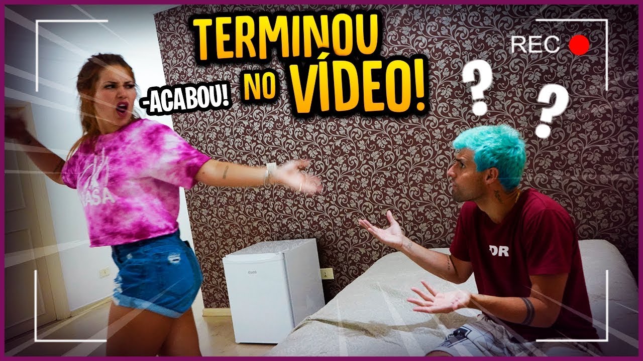 MINHA NAMORADA TERMINOU COMIGO NO MEIO DESSE VÍDEO [ REZENDE EVIL ]