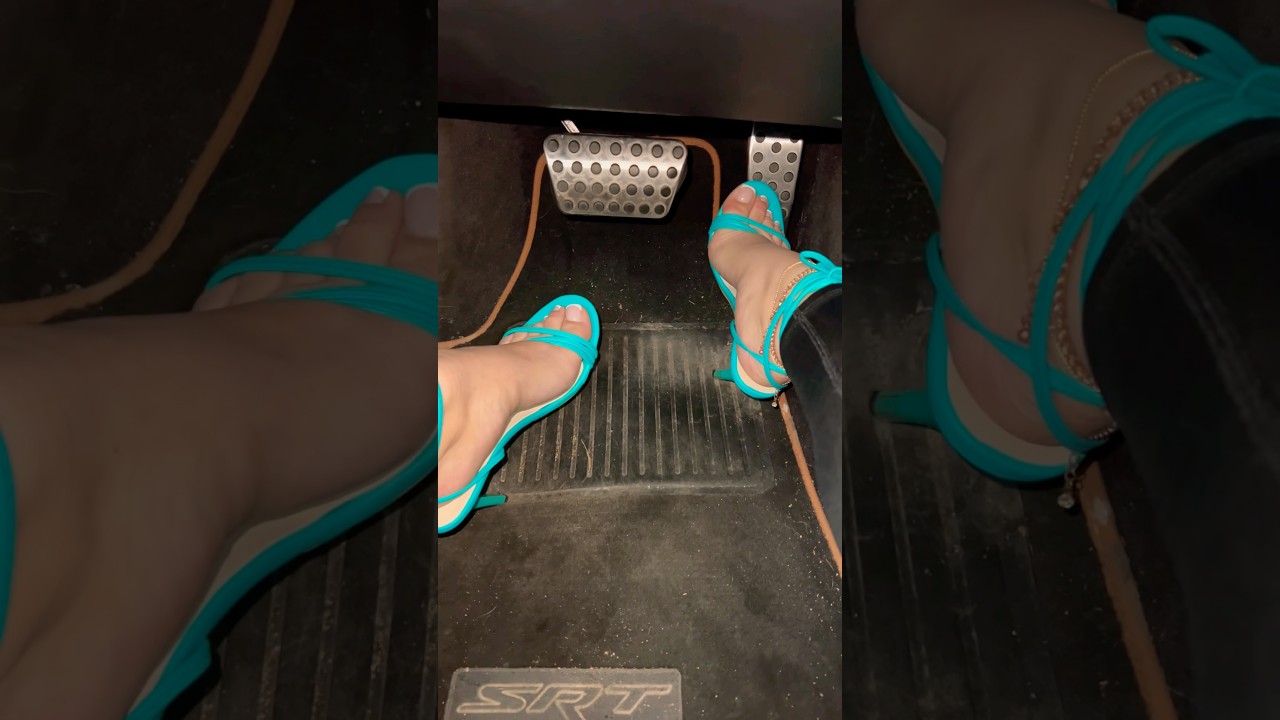 Flooring the hellcat in Heels 