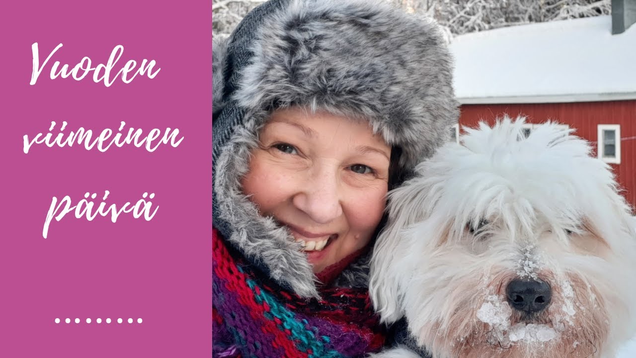 Vuoden viimeinen päivä - päivällä ihailtiin aurinkoa ja illalla herkuteltiin blineillä // Vlogi