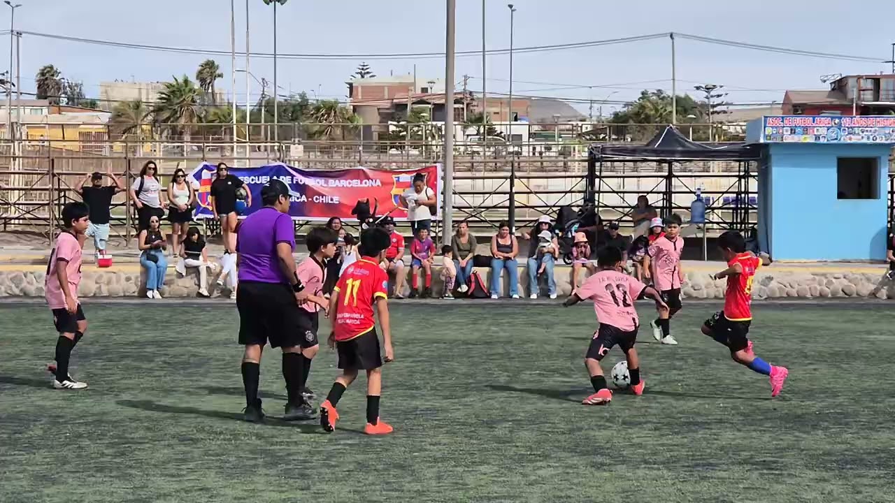 PSG ARICA VS UNIÓN ESPAÑOLA, CAMPEONATO BARCELONA CUP (CATEGORÍA 2016-17) 1R TIEMPO