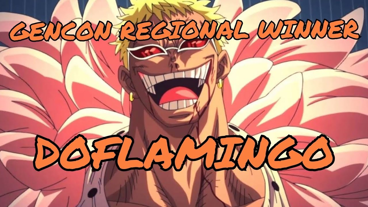 Gen Con Regional 1st Place Kiko Alvarado's Blue Doflamingo - One Piece Card Game
