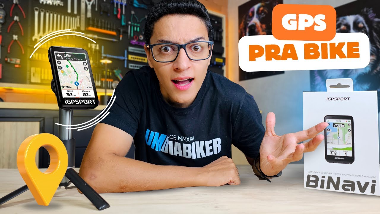 TESTEI o suposto MELHOR GPS para BIKE - iGPSPORT BINAVI - VALE a PENA?