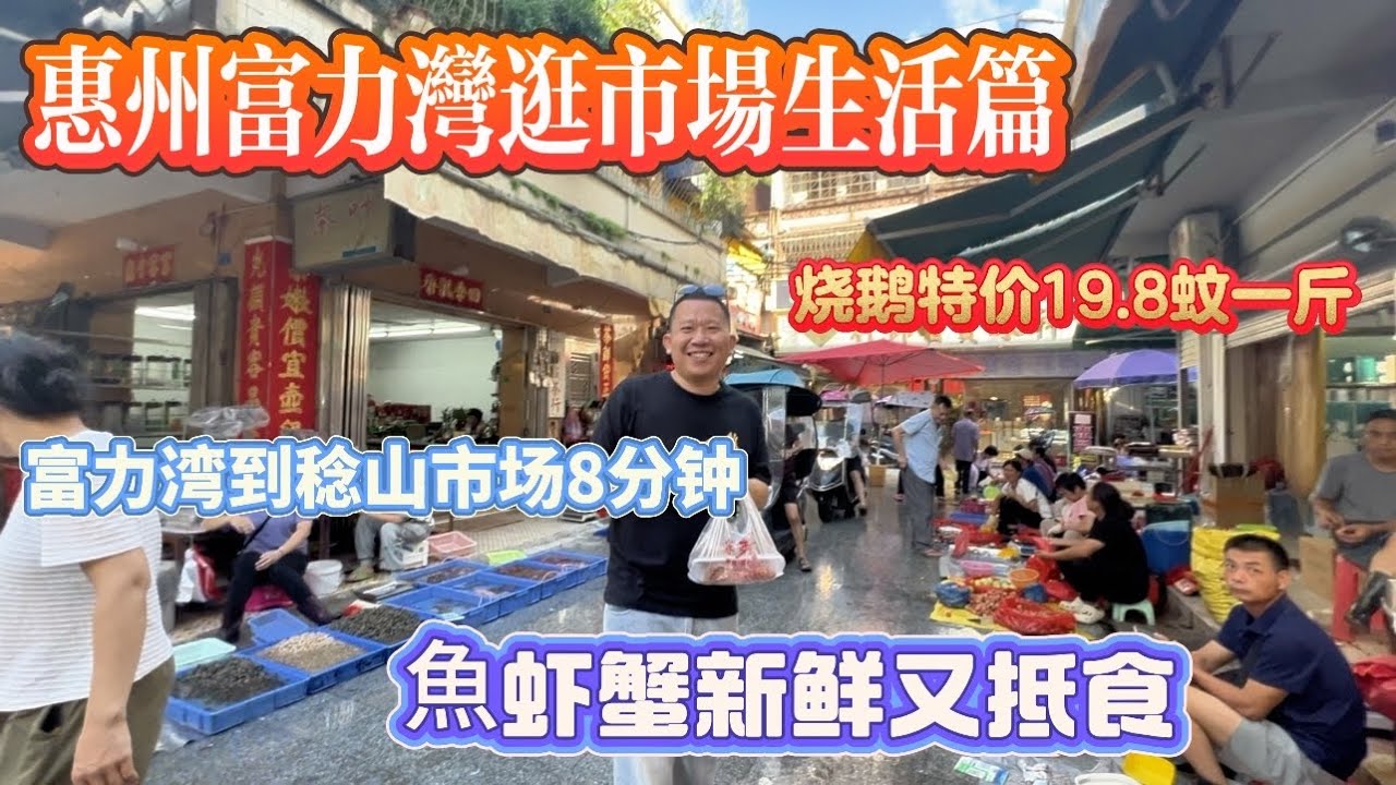 考虑买富力湾必睇哩个片 惠州富力灣养老生活系咪方便？富力湾去附件市场有几远？富力湾市场D菜贵定平？ #惠州富力灣 #富力灣三期 #海景房 #養老 #惠州碧桂園十里銀灘 #旅遊#菜市场