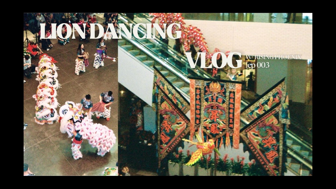 Lion Dance Vlog w/ Rising phoenix!