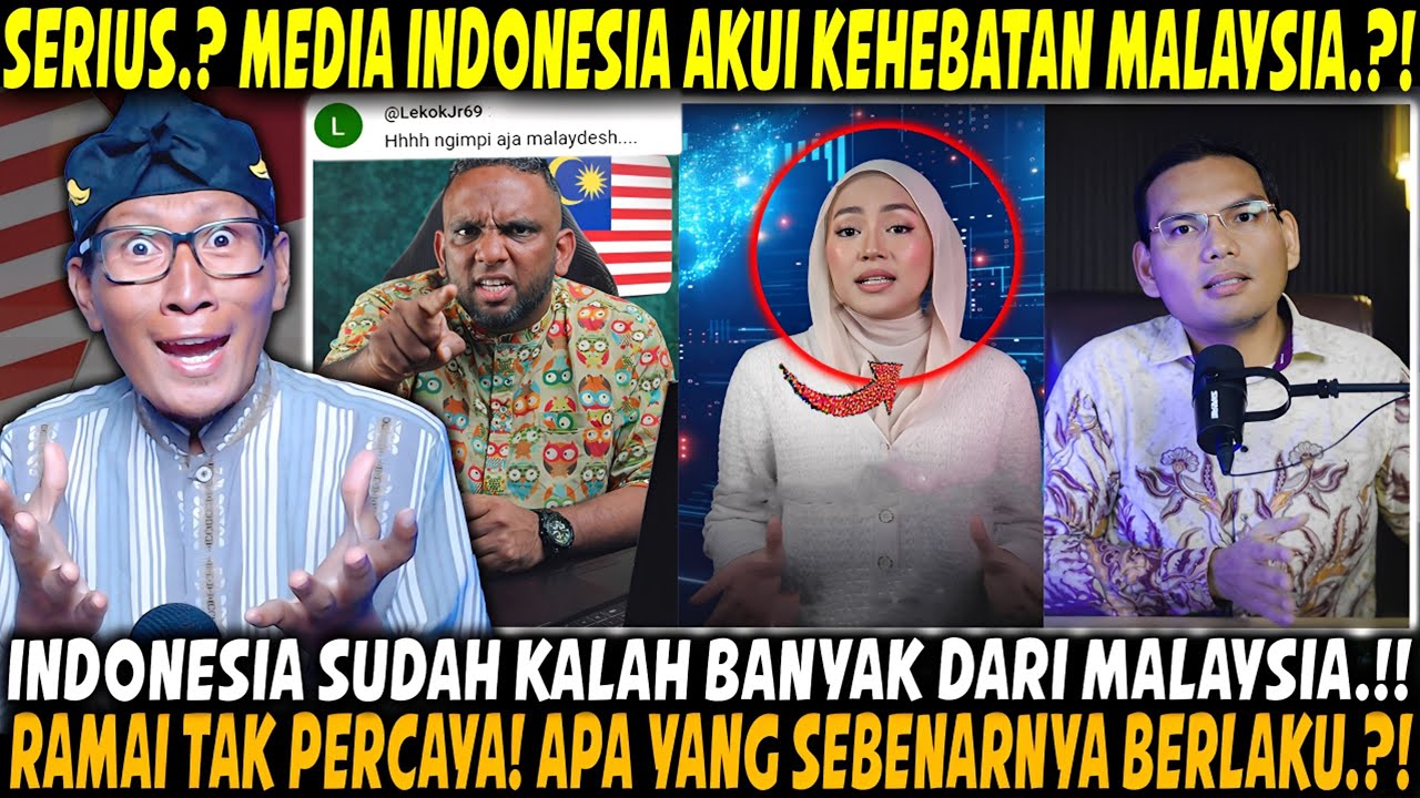 TAK DISANGKA‼️ Media Indonesia Sendiri Bandingkan & Puji Malaysia – Apa Sebenarnya Berlaku?