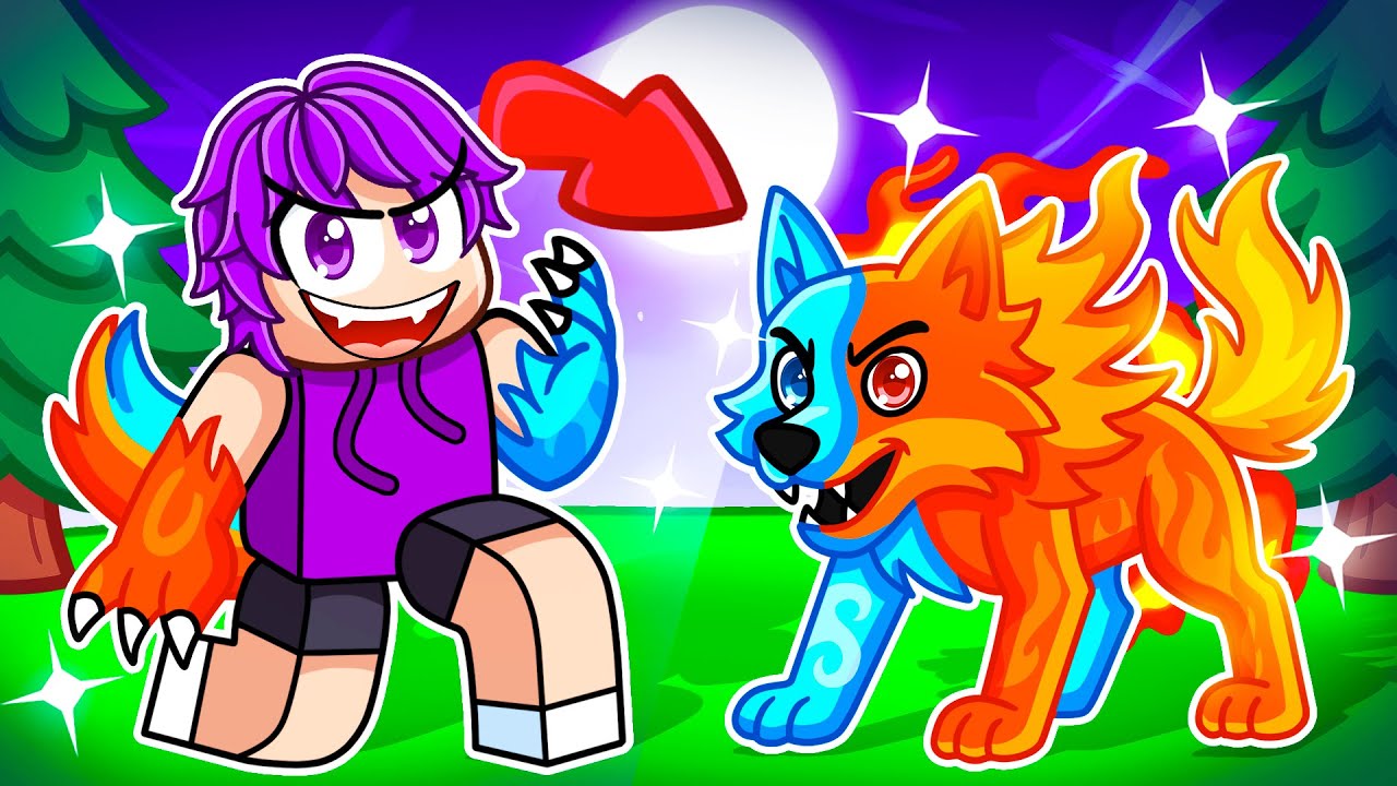 Dash Morph into Elemental WOLF In Roblox Snapchat…