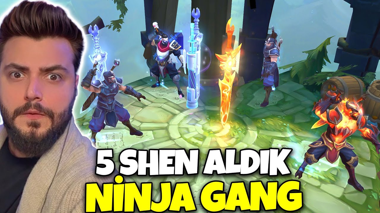 5 Shen Aldık Ama Karşımıza 5 Aurelion Sol Geldi Slowdan Yürüyemiyoruz!