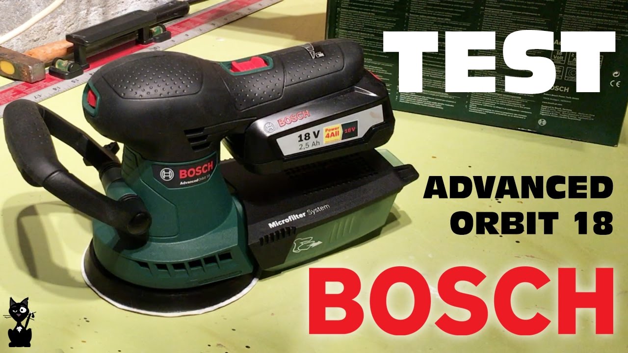 ✦TEST✦ Ponceuse BOSCH Advanced ORBIT 18 & Rénovation de Table de jardin
