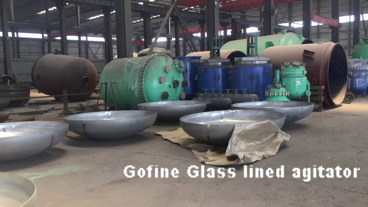 Gofine Glass lined Agitator Glass Lined Mixer