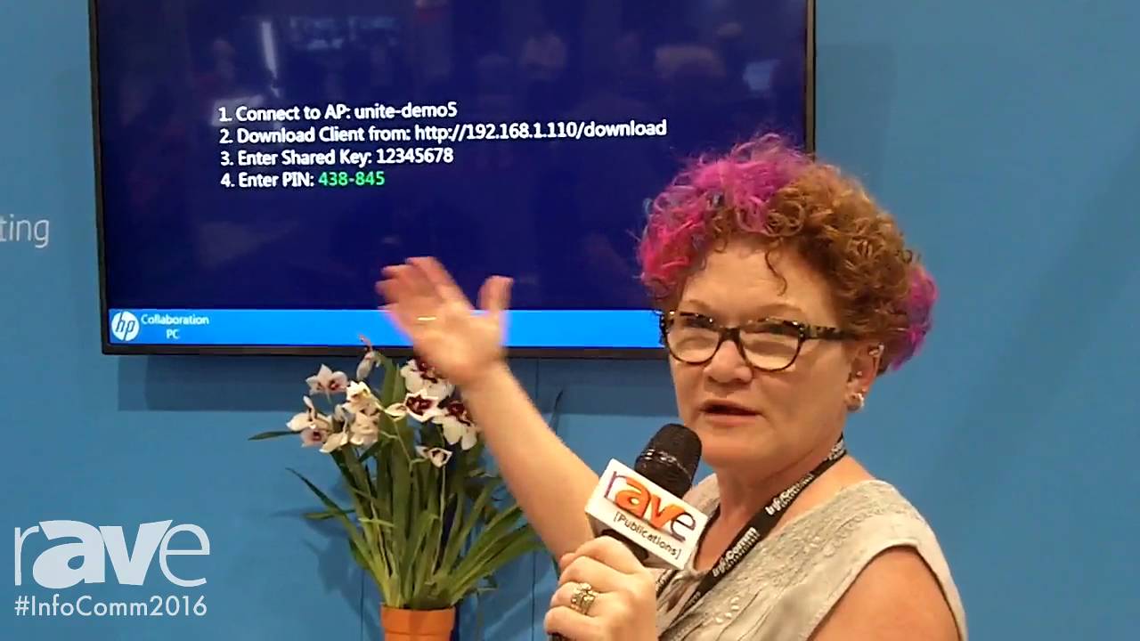 InfoComm 2016: HP Showcases HP Collaboration PC Utilizing Intel Unite