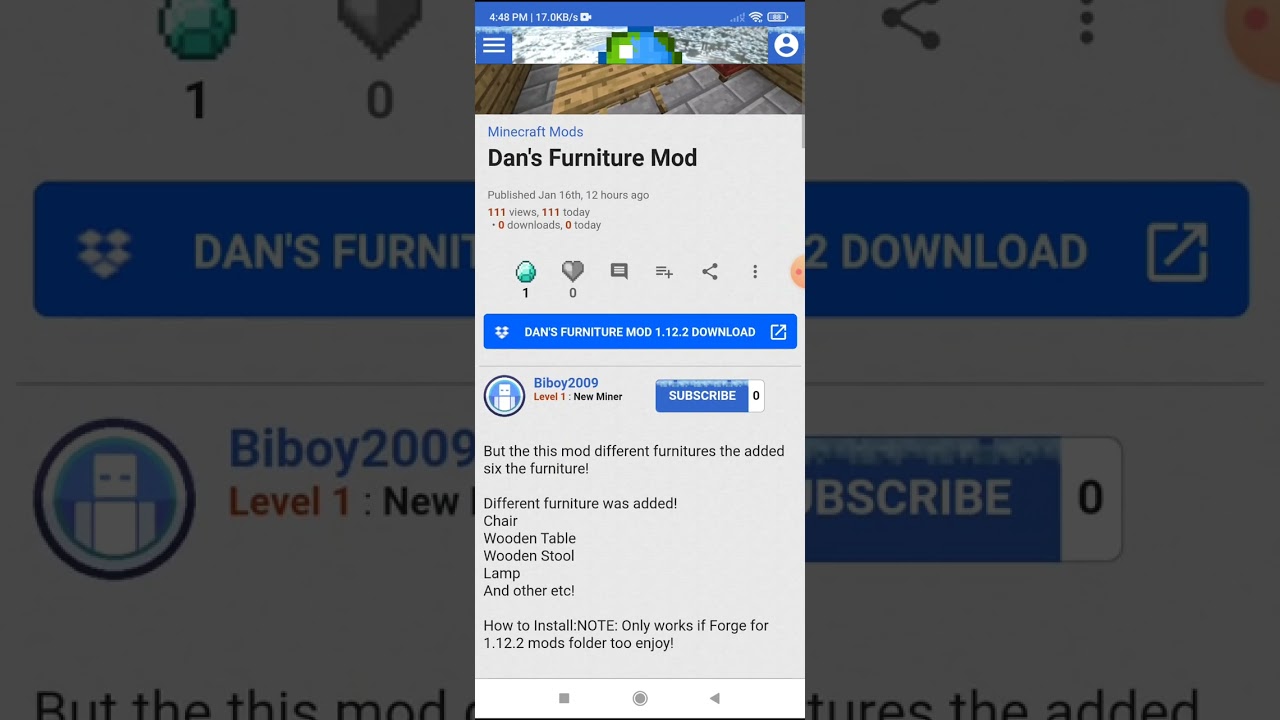 Planet Minecraft Submission Free Download Link for URL in Planet Minecraft Support?