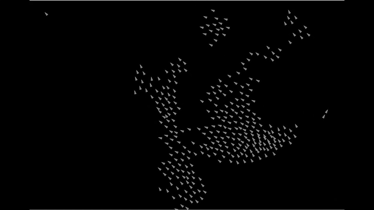 boids p5.js Generative art