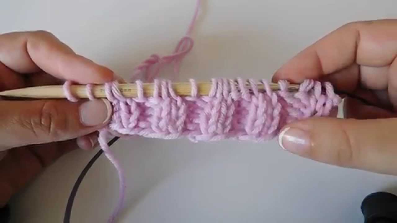 Rippenmuster stricken