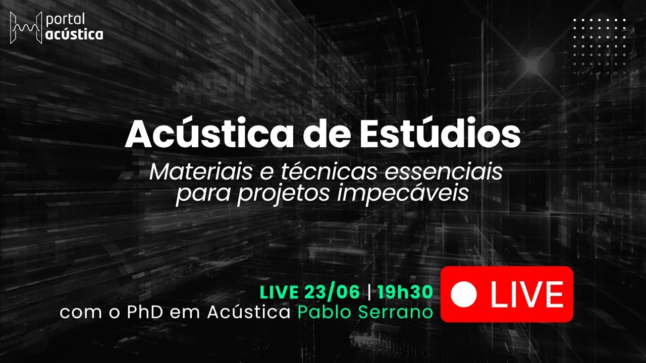 LIVE: ACÚSTICA PARA ESTÚDIOS