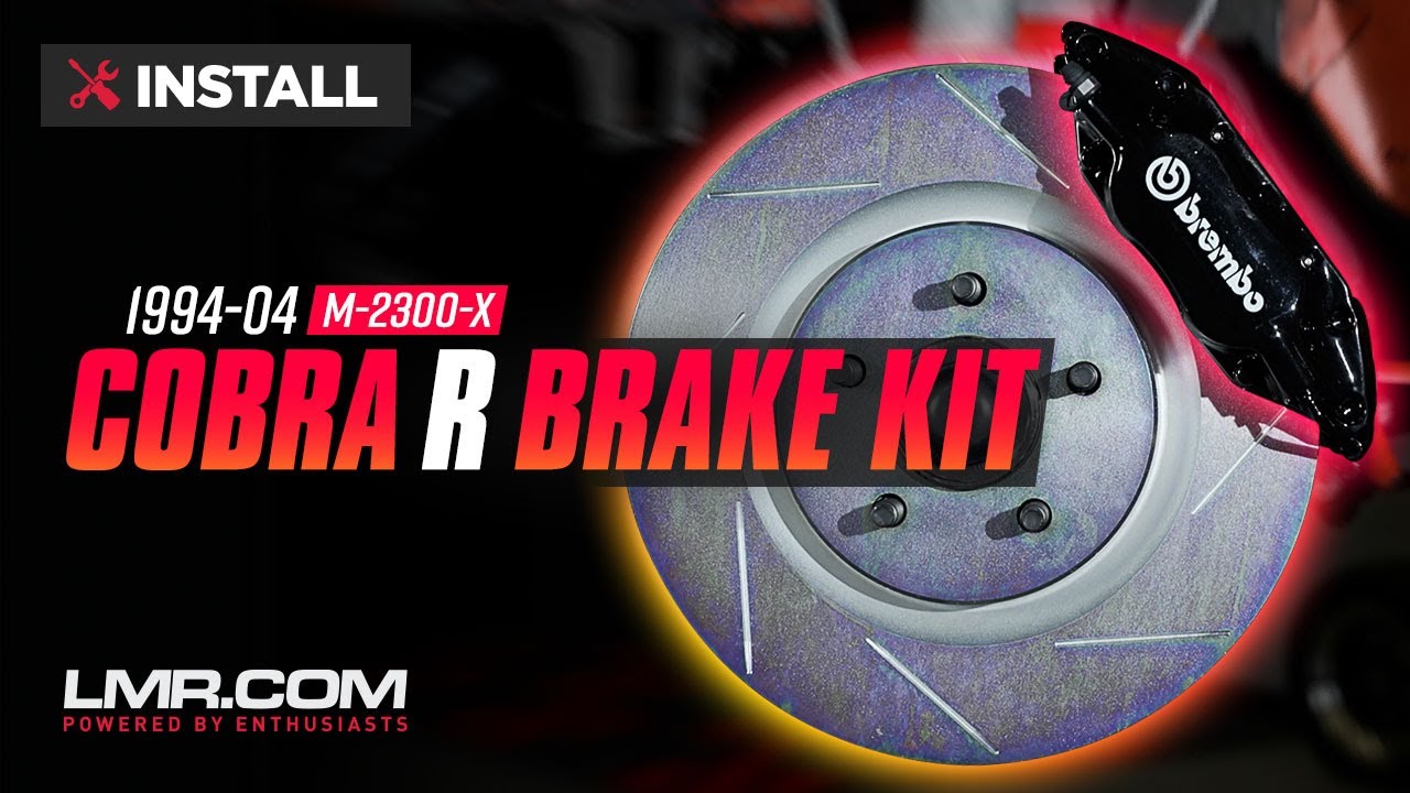 Ford Performance Cobra R M-2300-X Front Brake Kit | 94-04 Review & Install