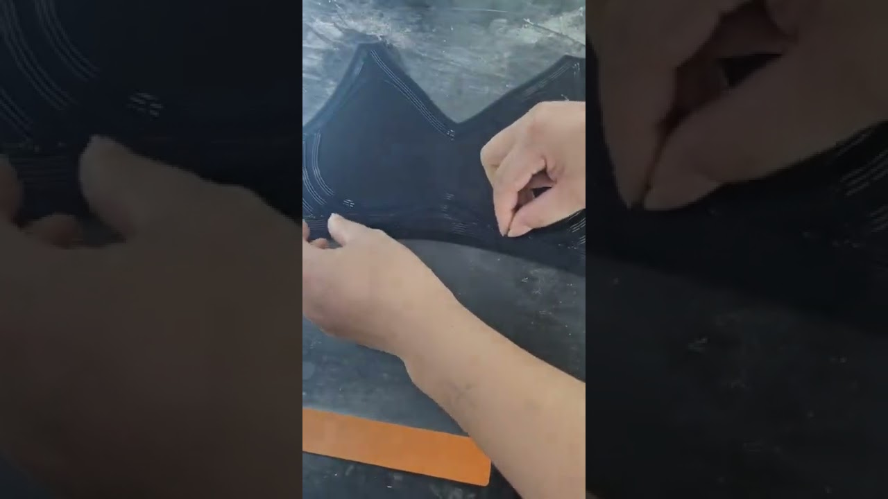 Seamless Bra- silicone dispensing