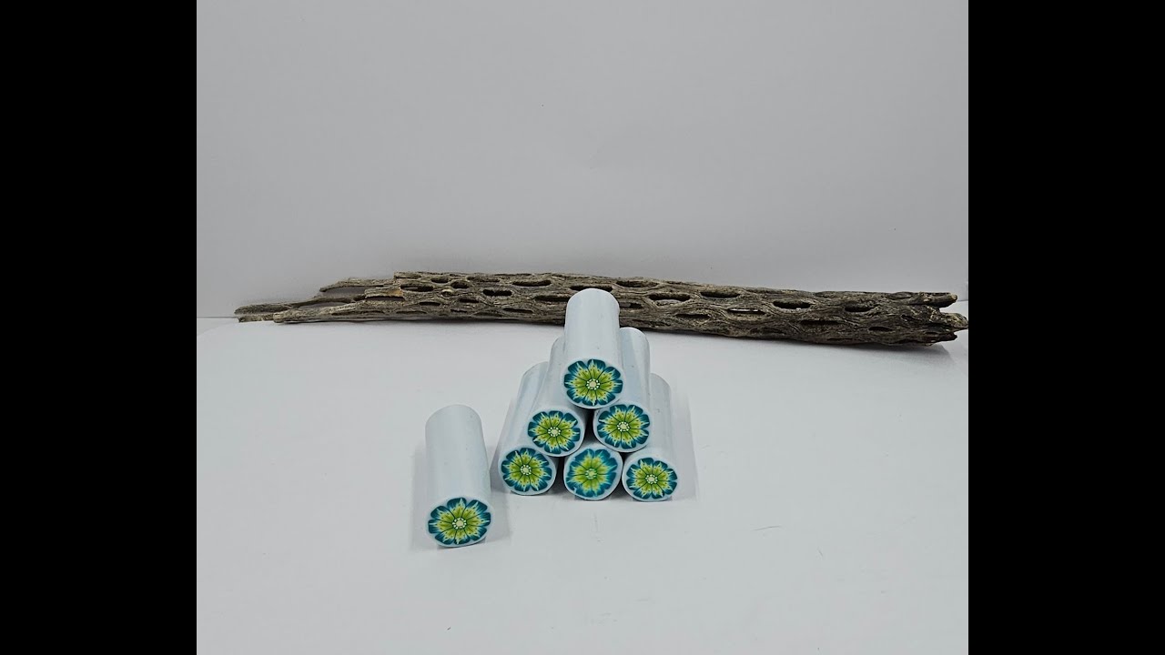 Polymer Clay "Custom Order" Flower. Love this color combo