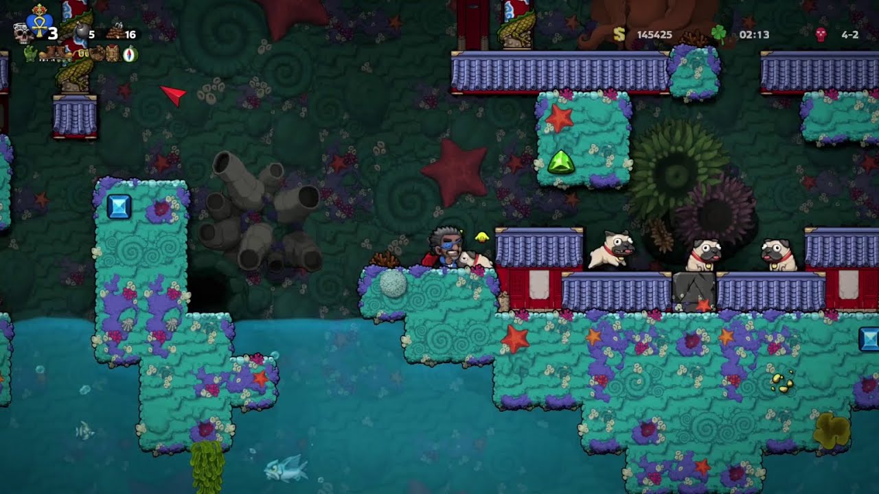 Spelunky 2: daily challenge - level 7-11 - 2026-02-04