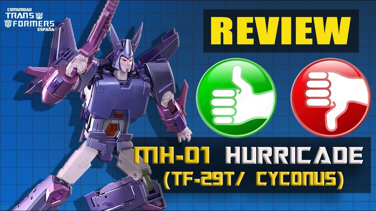 REVIEW MH - 01 Hurricane (FT-29T KO/ Cyclonus HD ESPAÑOL)