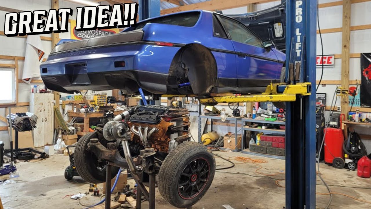Замена LS на Fiero стала ещё проще! | Сборка Turbo LS4 Fiero, часть 11