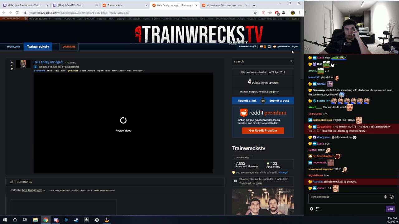 IRL - trainwreckstv - squadW REAL AND TRUE