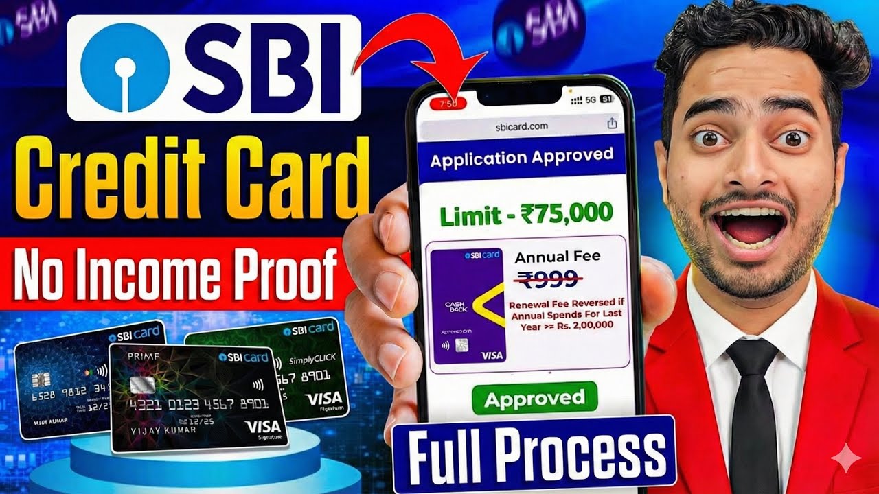 SBI Credit Card Online Apply 2026 | SBI Bank Credit Card | How to Apply SBI Credit Card Online