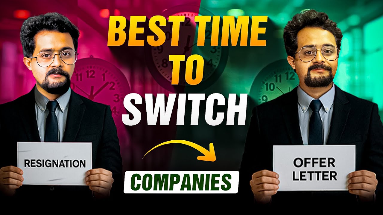 Right Time to Switch IT Jobs for FASTER Growth, Better Pay & Stability