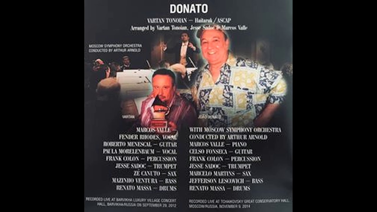 DONATO                                       - MUSIC COMPOSED BY VARTAN J. TONOYAN