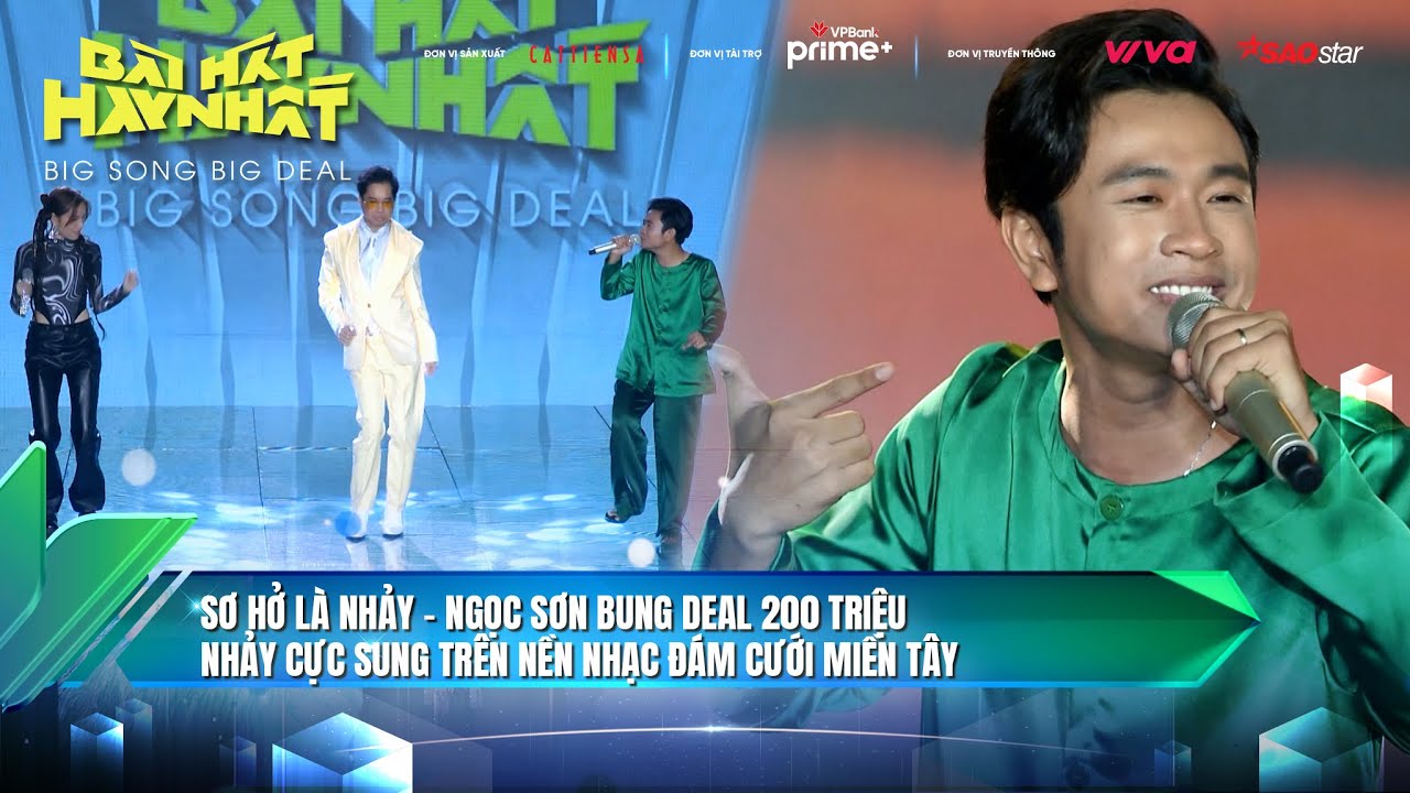 Sơ hở là nhảy - Ngọc Sơn bung deal 200 triệu nhảy cực sung với nhạc đám cưới miền Tây | BHHN 2022