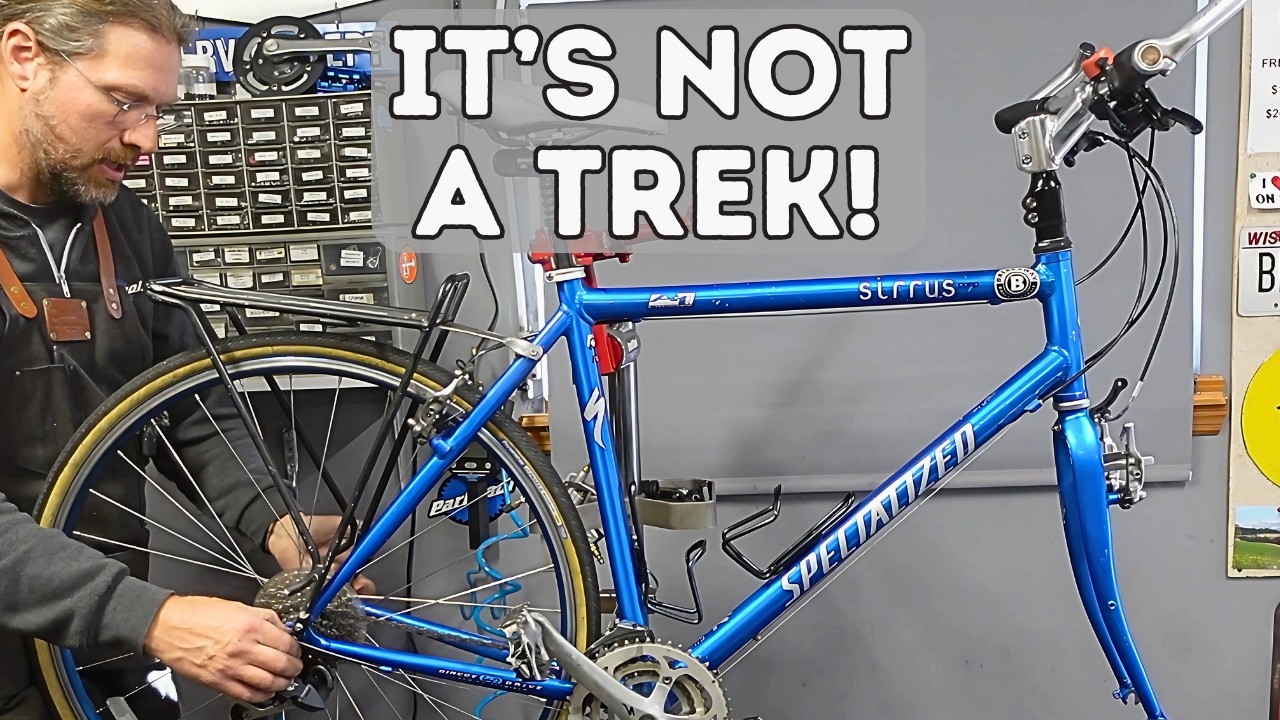 Sirrusly Special SPECIALIZED SIRRUS! Тюнинг сверхлёгкого шоссейного гибридного пружинного велосип...