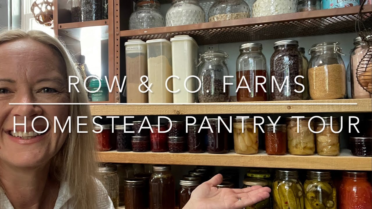 MASSIVE HOMESTEAD PANTRY TOUR!!!