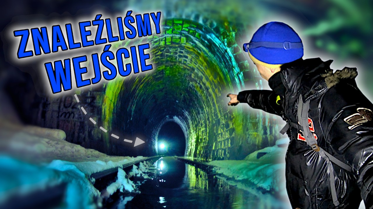 1025 metrów w ciemności – opuszczony tunel kolejowy | Urbex