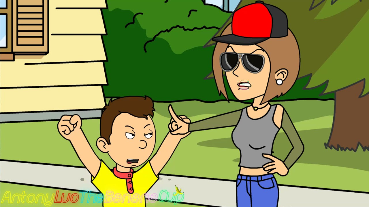 Karen tries to get Caillou in Trouble, but she Failed