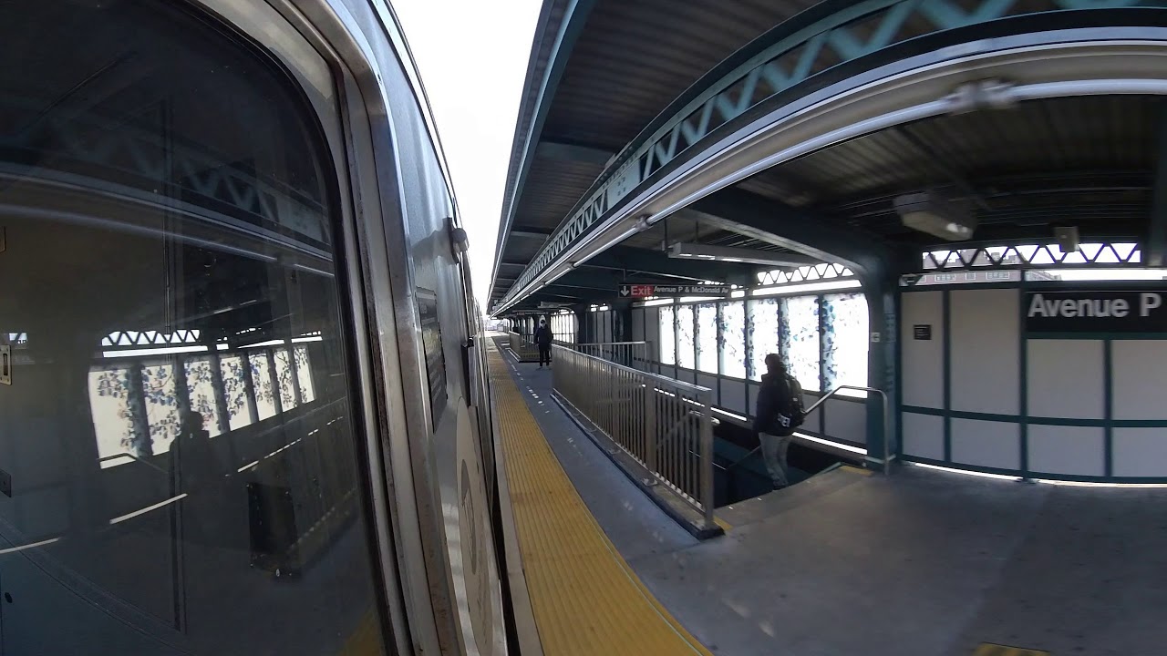 TrainCam 360: F Train South, From Ave P To Kings Highway