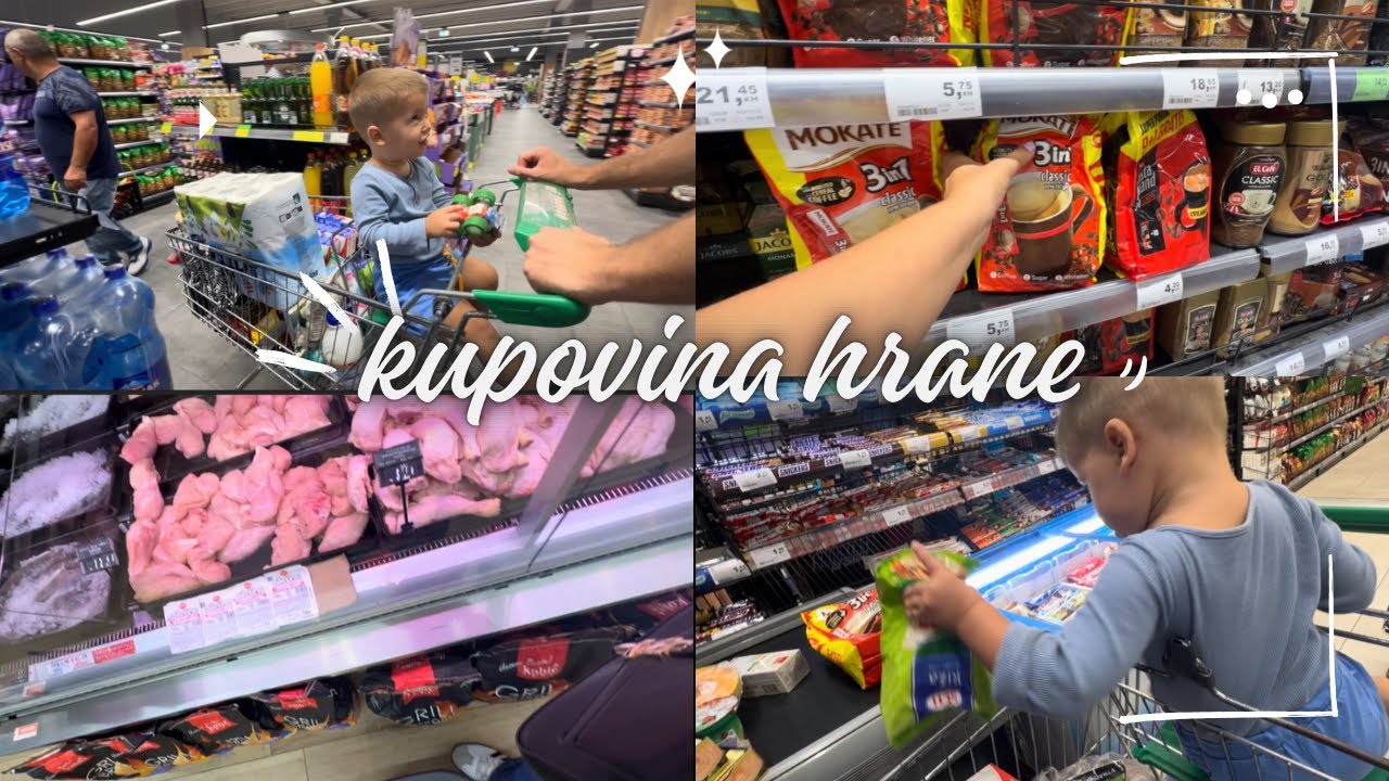 FOOD HAUL - sedmična kupovina hrane 230KM ? 😳