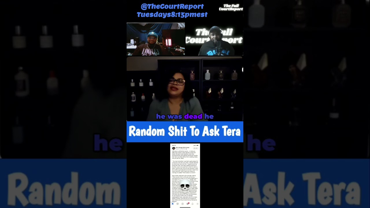 Shocking Story: Bobby Womack and Sam Cooke! 