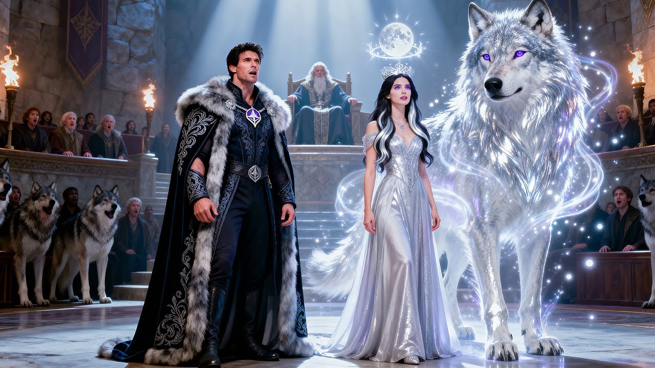 Elders Made Her Shift to Prove She Was Weak—A Platinum Wolf Rose & She Was Crowned the New Luna