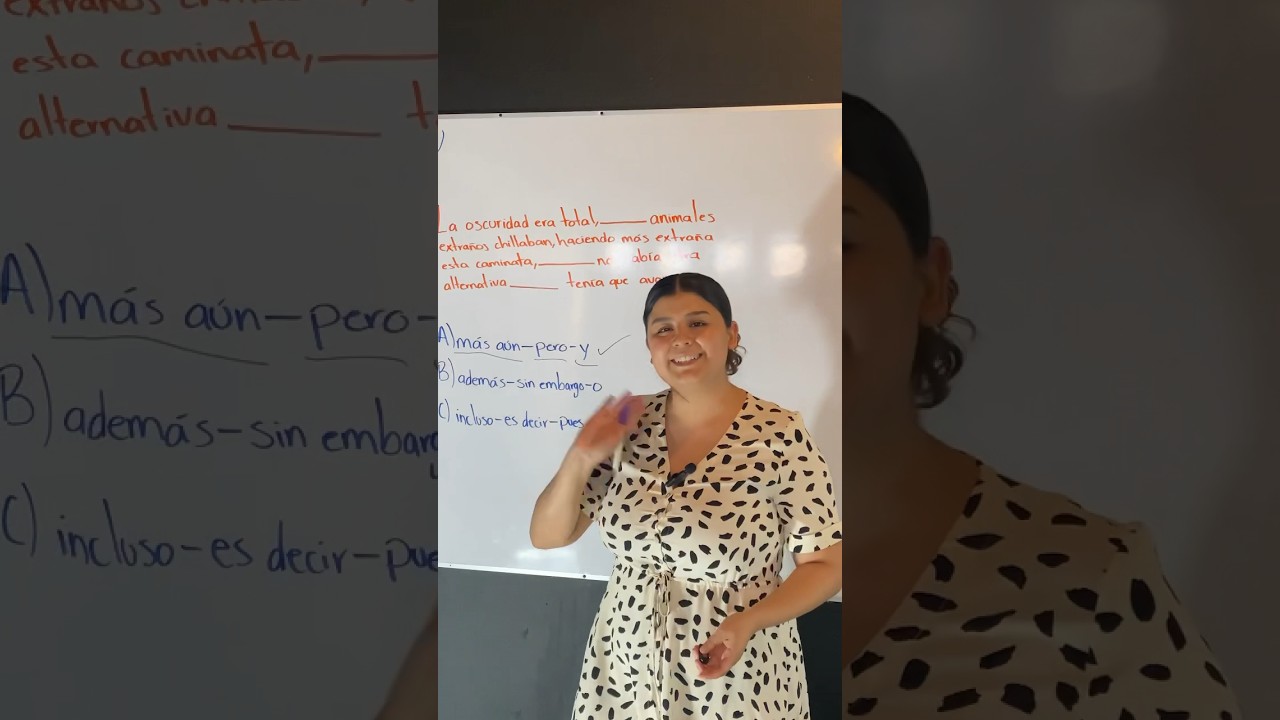 &iexcl;M&aacute;s conectores para practicar! Dinos tu respuesta en los comentarios 🙌🏼 #exani #redaccion