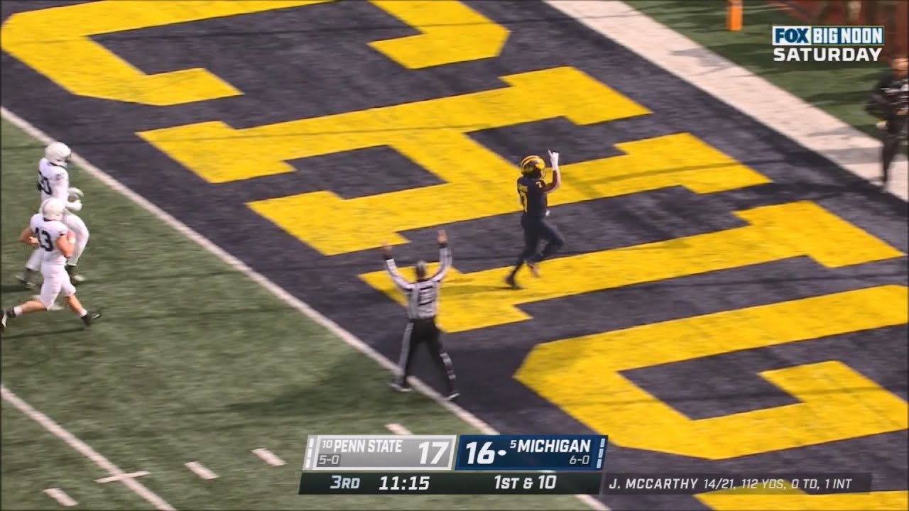 2022: Michigan 41 Penn State 17
