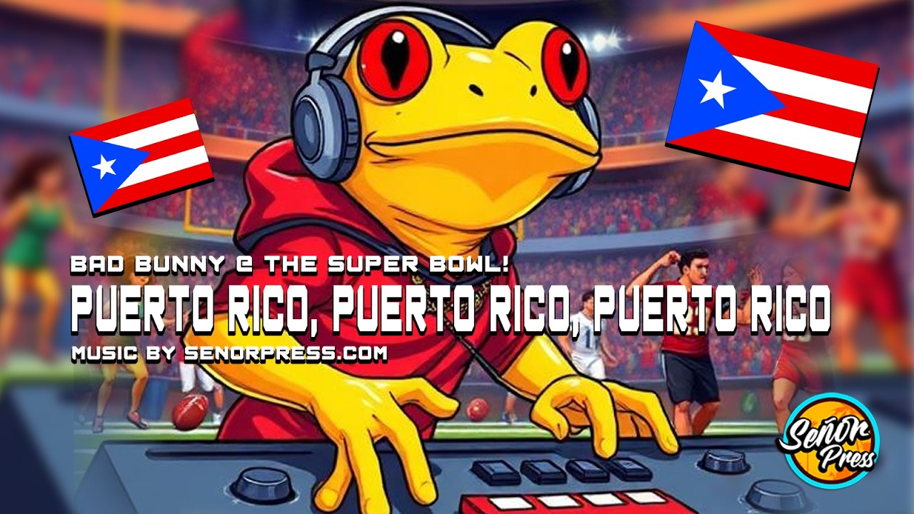 PUERTO RICO, PUERTO RICO, PUERTO RICO! Bad Bunny at the 2026 NFL Superbowl halftime show Music