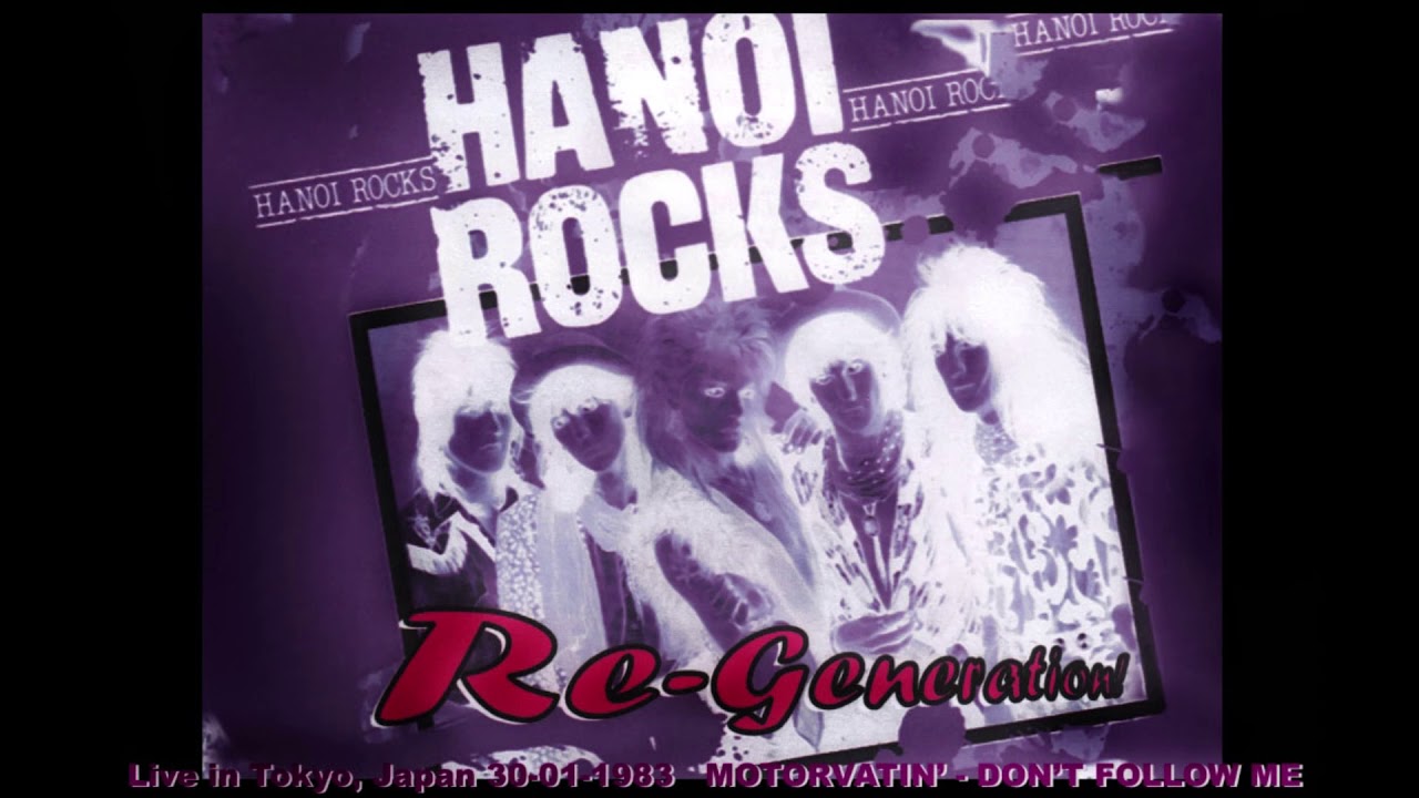 HANOI ROCKS - Motorvatin & Don't Follow Me. Live in Tokyo 30-Jan-1983. (Audio only).