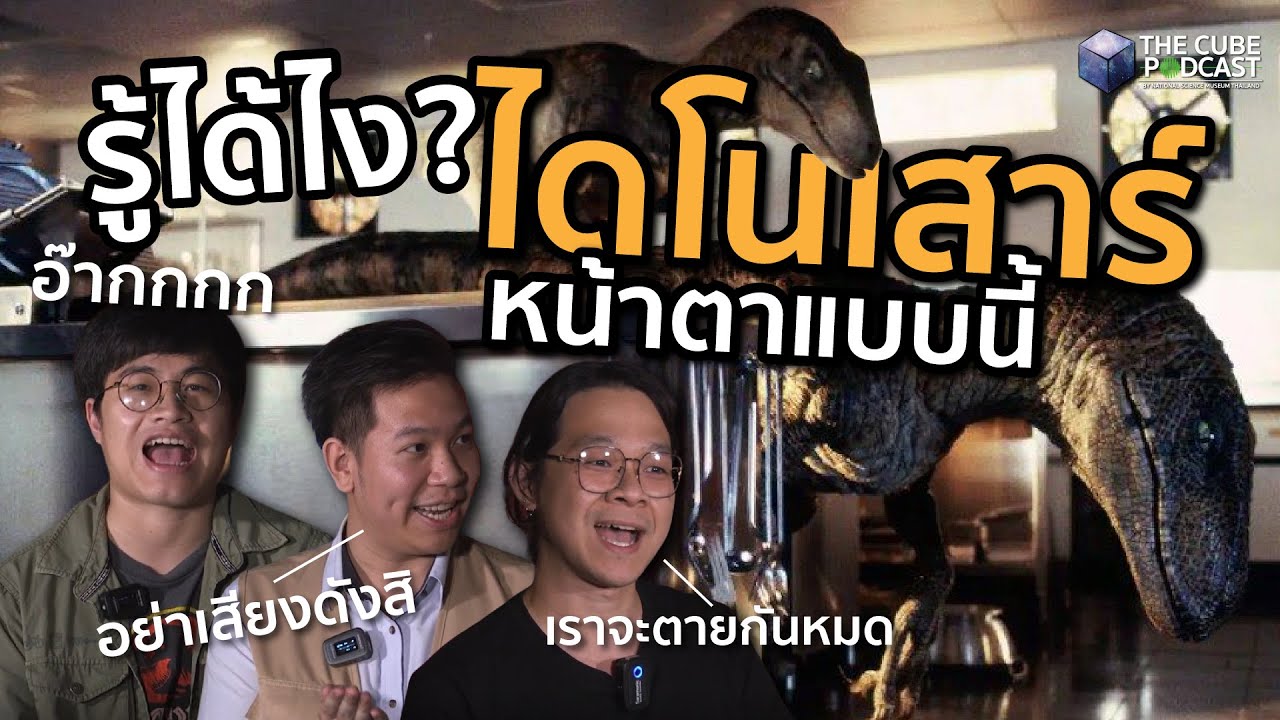 รู้ได้ไง? ไดโนเสาร์หน้าตางี้ ไดโนเสาร์หน้าเปลี่ยนทุกปี  - เล่าเข้มๆ ล้อมวงเล่า | The Cube Podcast