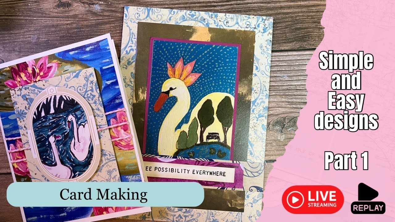 Simple and easy card making part 1