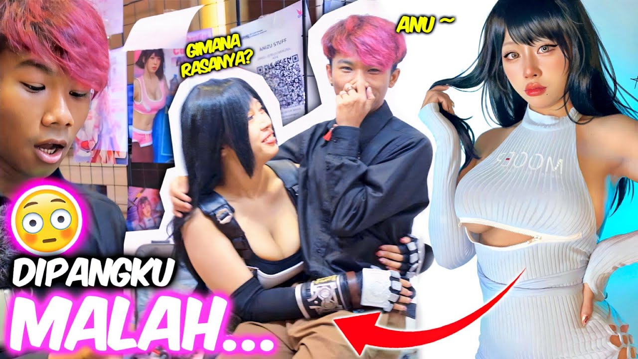 Ikutan Challenge yang Menang Dipangku sama Cosplayer TIFA 😍 Vlog Event Wibu di Bandung