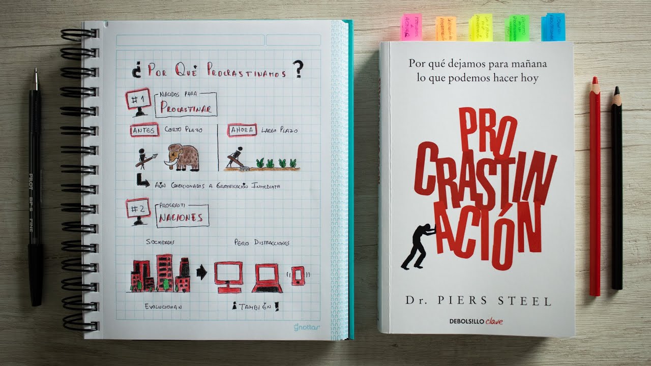 PROCRASTINACIÓN del Dr. Piers Steel (Resumen del Libro, Por Qué Procrastinas, Cómo Dejar de Hacerlo)