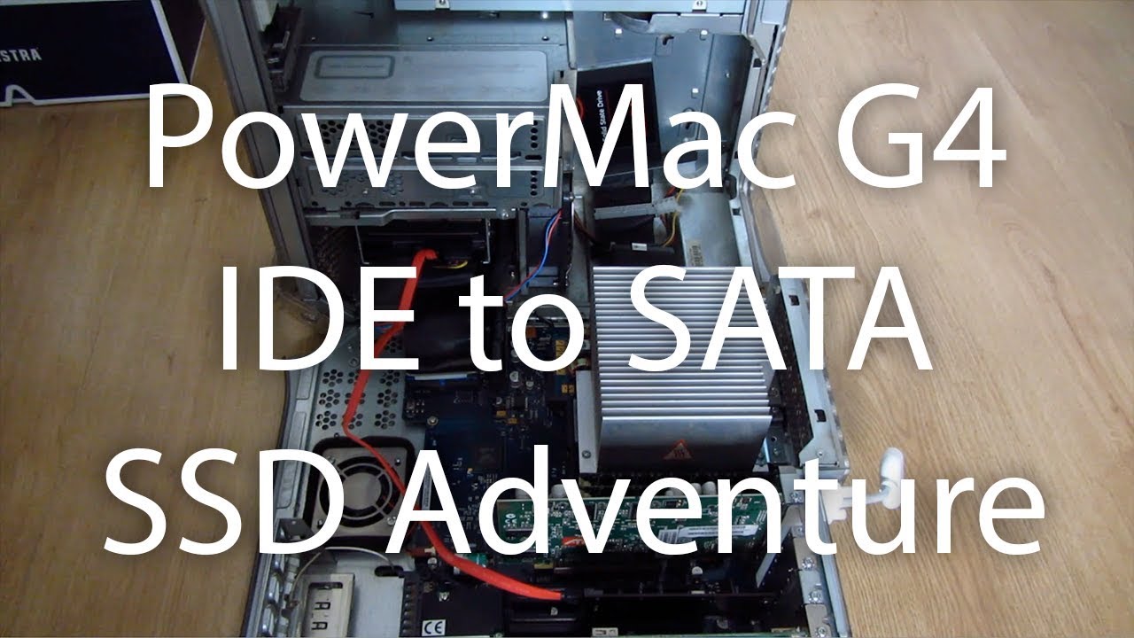 PowerMac G4 MDD - SSD-приключение