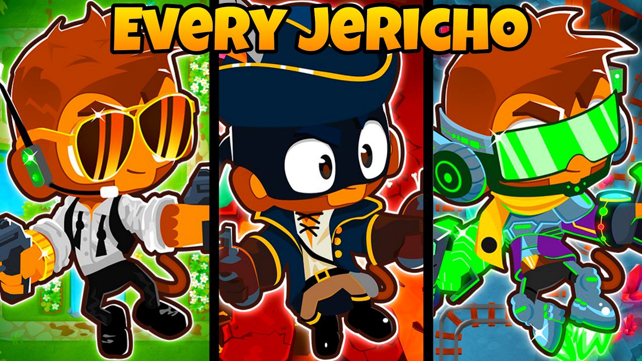Используйте ВСЕХ Джерико в Bloons TD Battles 2!